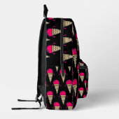 Sac À Dos Imprimé Ice Cream Cone Pattern (Gauche)