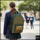 Sac À Dos Imprimé Icône byzantine du Christ - Jésus