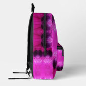 Sac À Dos Imprimé Ikat rose et violet (Gauche)