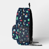 Sac À Dos Imprimé Illustration de motif spatial (Droite)