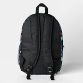 Sac À Dos Imprimé Illustration de motif spatial (Verso)