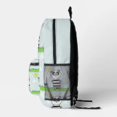 Sac À Dos Imprimé Illustration de Panda Mignon (Droite)