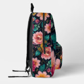 Sac À Dos Imprimé Imaginaire floral (Gauche)