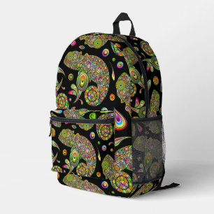 Sac À Dos Imprimé Imaginaire psychédélique de Chameleon