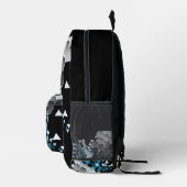 Sac À Dos Imprimé imagination géométrique (Droite)