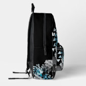 Sac À Dos Imprimé imagination géométrique (Gauche)