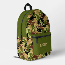 Impression Camouflage Bigfoot à motif Camo