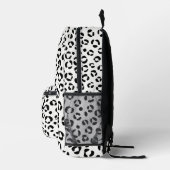 Sac À Dos Imprimé Impression d'animaux en N&B (Droite)