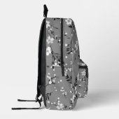 Sac À Dos Imprimé Impression de posy sur gris (Gauche)