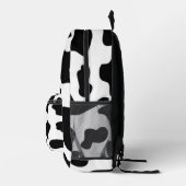 Sac À Dos Imprimé Impression de vache noire et blanche (Droite)