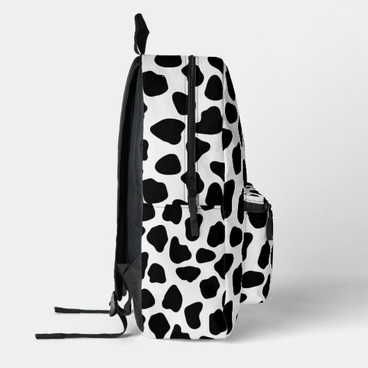Sac À Dos Imprimé Impression de vache noire et blanche (Gauche)