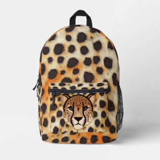 Sac À Dos Imprimé Impression guépard Puissance