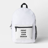 Sac À Dos Imprimé Impression personnalisée | Impression de mon propr (Recto)