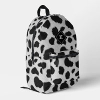 Impression réaliste de fourrure de vache noire et 