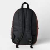 Sac À Dos Imprimé Imprimé chevron léopard (Verso)