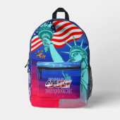 Sac À Dos Imprimé Independence Day | (Recto)