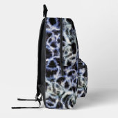 Sac À Dos Imprimé indigo shibori recyclé : (Gauche)