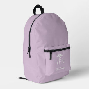Sac À Dos Imprimé Infirmière inscrite à la RN sur mesure Léger pourp