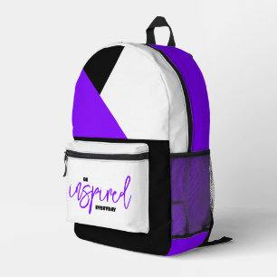 Sac À Dos Imprimé Inspirez-Vous Tous Les Jours