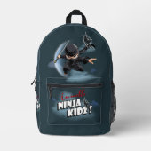 Sac À Dos Imprimé Invincible Ninja Kidz | (Recto)