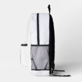 Sac À Dos Imprimé Invite d'abord, panique plus tard, drôle de robot (Droite)