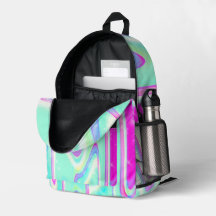 Iridescente Holographique Liquide Swirl