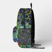 Sac À Dos Imprimé Iris de Vincent van Gogh (Droite)