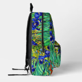 Sac À Dos Imprimé Iris de Vincent Van Gogh (Gauche)