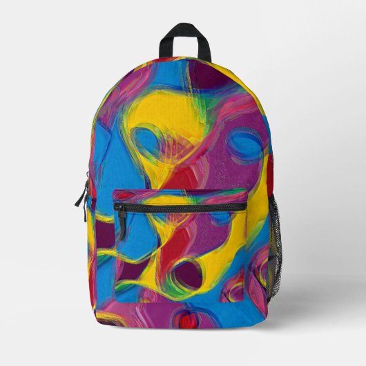 Sac À Dos Imprimé Ivre de bonbons (Recto)