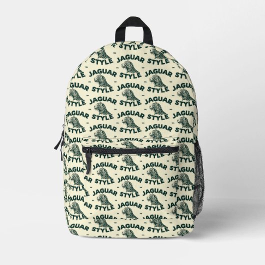 Sac À Dos Imprimé Jaguar Printed Backpack (Recto)