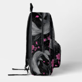 Sac À Dos Imprimé Japonais Koi Fish mode foncé (Gauche)