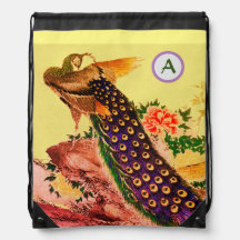 Sac à dos IMPRIMÉ JAPONAIS PEACOCK