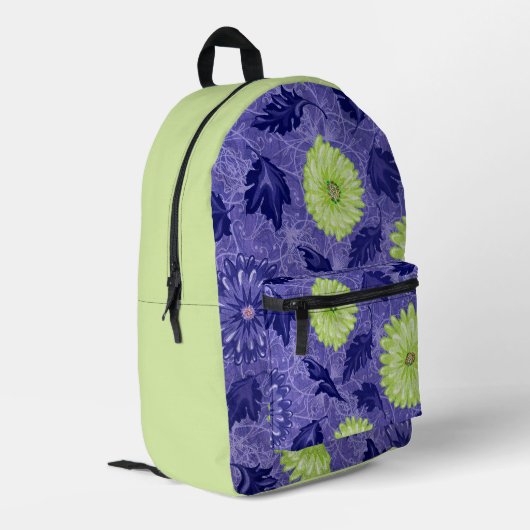 Sac À Dos Imprimé Jardin de Daisy à minuit (Coin arrière gauche)