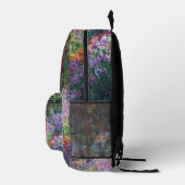 Sac À Dos Imprimé Jardin de l'artiste à Giverny par Claude Monet (Droite)