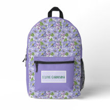 Jardin de pensées violettes