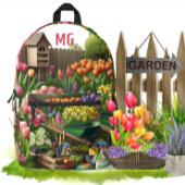 Sac À Dos Imprimé Jardin des fleurs de monogramme / Jardin maître