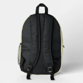 Sac À Dos Imprimé Jaune Fête des pères (Verso)