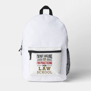 Sac À Dos Imprimé Je n'affirme pas que je fais des études de droit