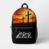 Sac À Dos Imprimé Jésus La Vérité La Vie (Recto)