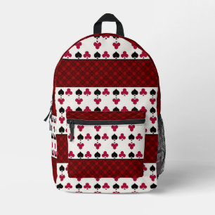 Sac À Dos Imprimé Jeu de carte de poker
