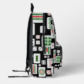 Sac À Dos Imprimé Jeu de cartes Mahjong (Gauche)