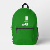 SAC À DOS IMPRIMÉ JIRANA (Recto)