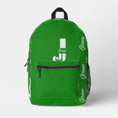 SAC À DOS IMPRIMÉ JIRANA (Recto)
