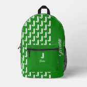 SAC À DOS IMPRIMÉ JIRANA (Recto)