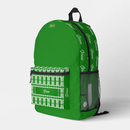 SAC À DOS IMPRIMÉ JIRANA (Coin arrière droit)