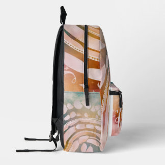 Sac À Dos Imprimé Joli Aquarelle couleur pastel arc-en-ciel