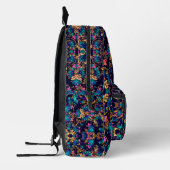 Sac À Dos Imprimé Joli chic fleurs abstraites arrière - plan (Gauche)