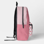 Sac À Dos Imprimé Joli éléphant rose (Gauche)