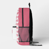 Sac À Dos Imprimé Joli éléphant rose (Droite)