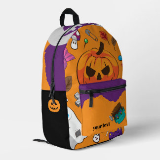 Sac À Dos Imprimé Joli Halloween effrayant